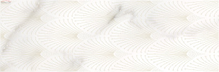 Плитка Мeissen Keramik Gatsby белый декор GT2U051DT (25x75)